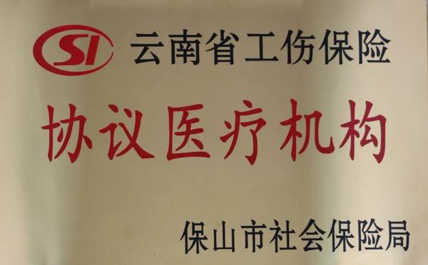 保山市中医医院被认定为“云南省工伤保险协议医疗机构”“云南省工伤保险协议康复机构”(图2)
