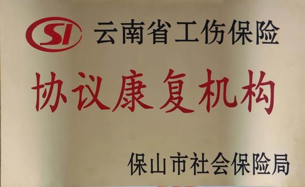 保山市中医医院被认定为“云南省工伤保险协议医疗机构”“云南省工伤保险协议康复机构”(图3)
